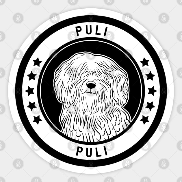 Puli Fan Gift Sticker by millersye